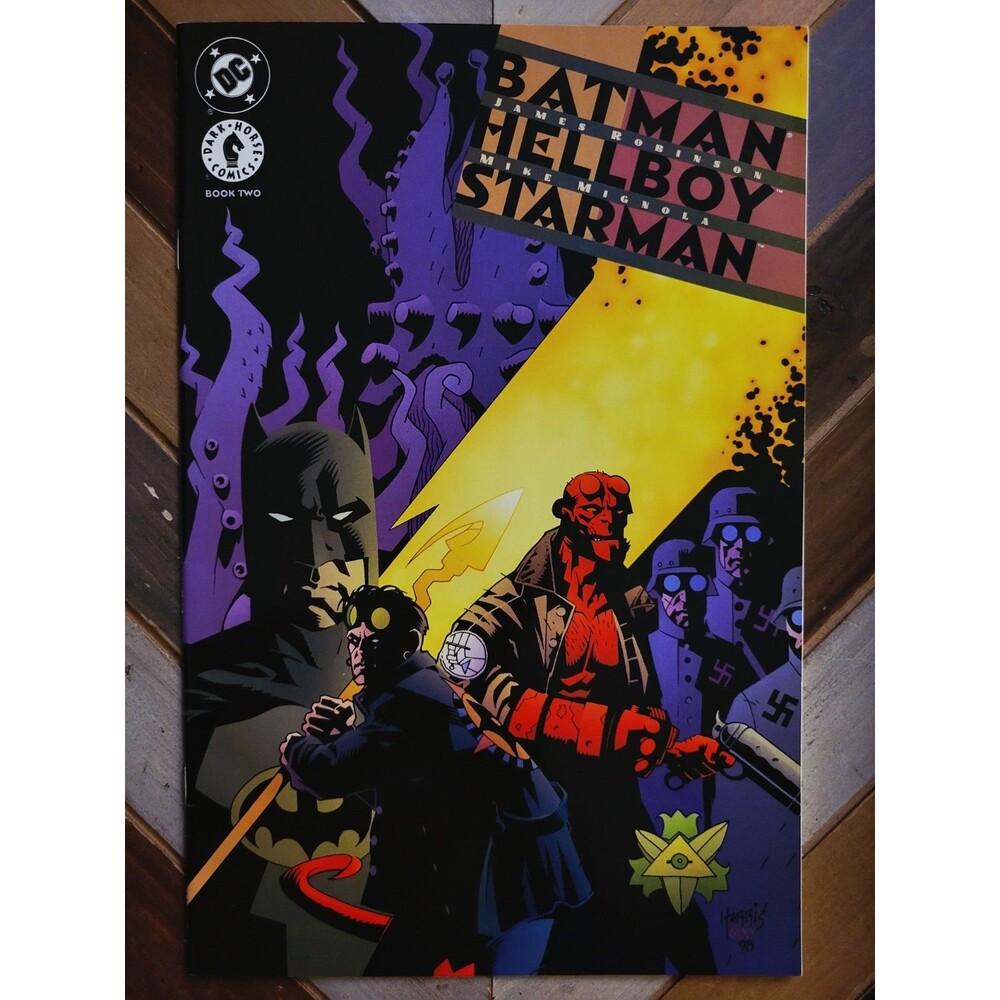 Batman/Hellboy/Starman #2 VF- (DC/Dark Horse 1998) Mignola Cover. Final Issue